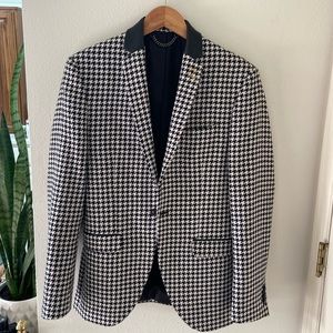 TopMan Houndstooth Blazer 36R